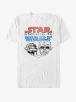 Star Wars Episode VI Return Of The Jedi Coloring Page T-Shirt