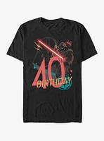 Star Wars Vader 40th B-Day T-Shirt