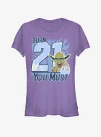 Star Wars Turn 21 You Must Girls T-Shirt