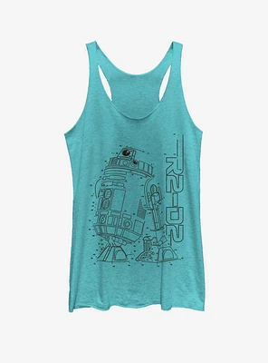 Star Wars R2D2 Connect Girls Tank