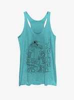 Star Wars R2D2 Connect Girls Tank