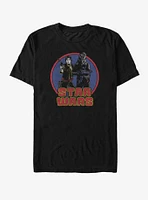 Star Wars Circle Chewy and Han T-Shirt