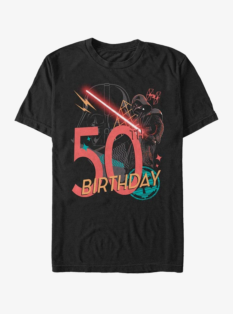 Star Wars Vader 50th B-Day T-Shirt