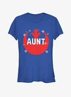 Star Wars Overlay Aunt Girls T-Shirt