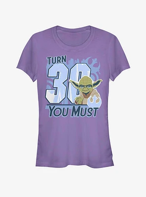 Star Wars Turn 30 You Must Girls T-Shirt