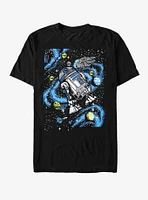 Star Wars R2D2 Floating T-Shirt