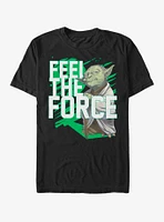 Star Wars Force Stack Yoda T-Shirt