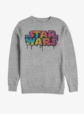 Star Wars Tie Dye Drip Sweatshirt