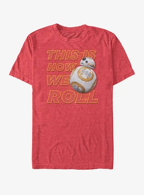 Star Wars This Is How We Roll Sideways T-Shirt