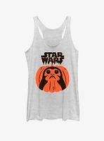 Star Wars Porg Pumpkin Girls Tank