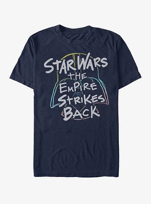 Star Wars Crayon Scratch T-Shirt