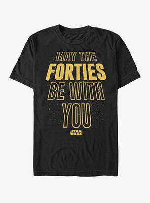 Star Wars Forties Be With You T-Shirt