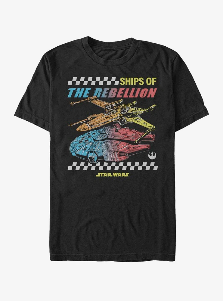 Star Wars Rebel Ships T-Shirt