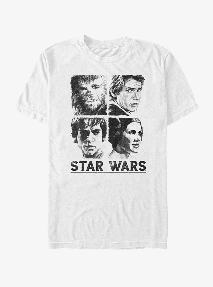 Star Wars Four Square T-Shirt