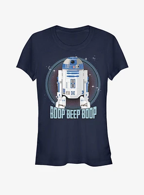 Star Wars R2D2 Boop Girls T-Shirt