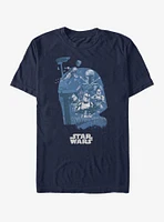 Star Wars Boba Fett Head Fill T-Shirt