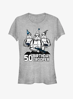 Star Wars Birthday Trooper Fifty Girls T-Shirt