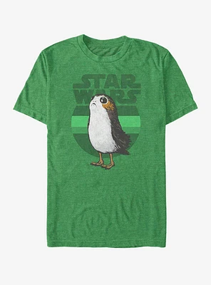 Star Wars Porg Simple Green T-Shirt