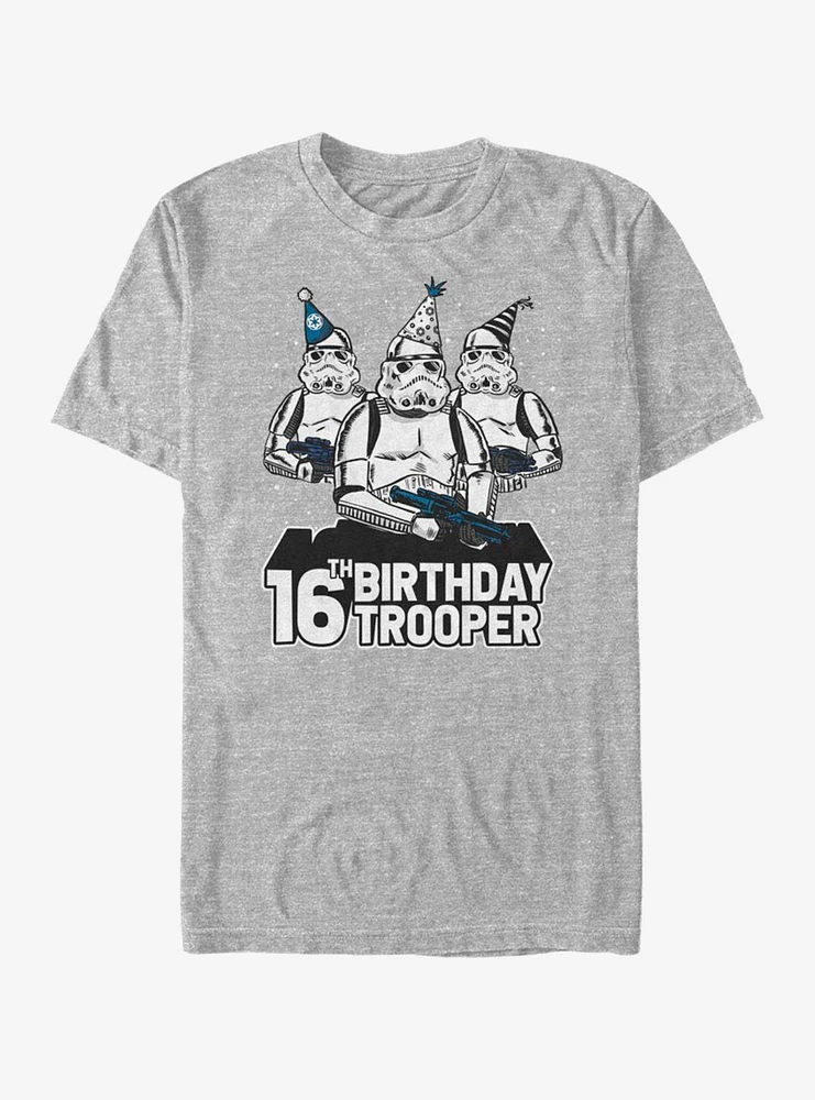 Star Wars Birthday Trooper Sixteenth T-Shirt