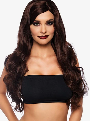Long Wavy Wig With Adjustable Strap