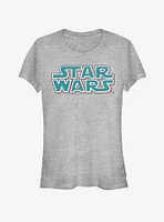 Star Wars Embroidery Logo Girls T-Shirt