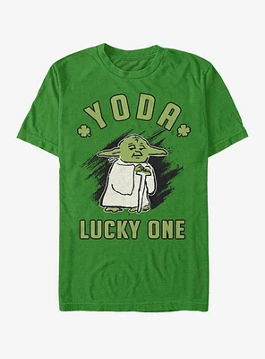 Star Wars Doodle Yoda Lucky T-Shirt