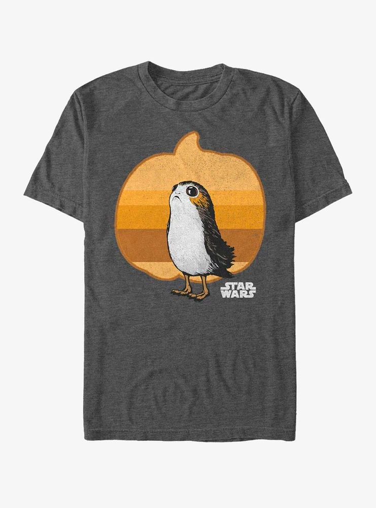 Star Wars Porg Simple Pumpkin T-Shirt