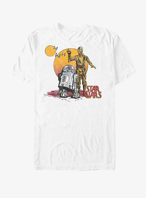 Star Wars Driod Sun T-Shirt