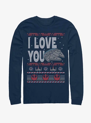Star Wars Ugly Love Long-Sleeve T-Shirt