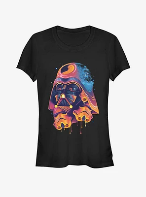 Star Wars Color Melted Vader Girls T-Shirt