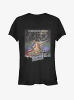 Star Wars Episode V The Empire Strikes Back Saga Continues Poster Girls T-Shirt