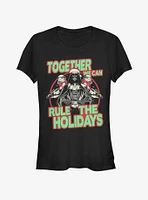 Star Wars Rule The Holidays Girls T-Shirt