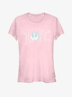 Star Wars Hope Doodles Girls T-Shirt