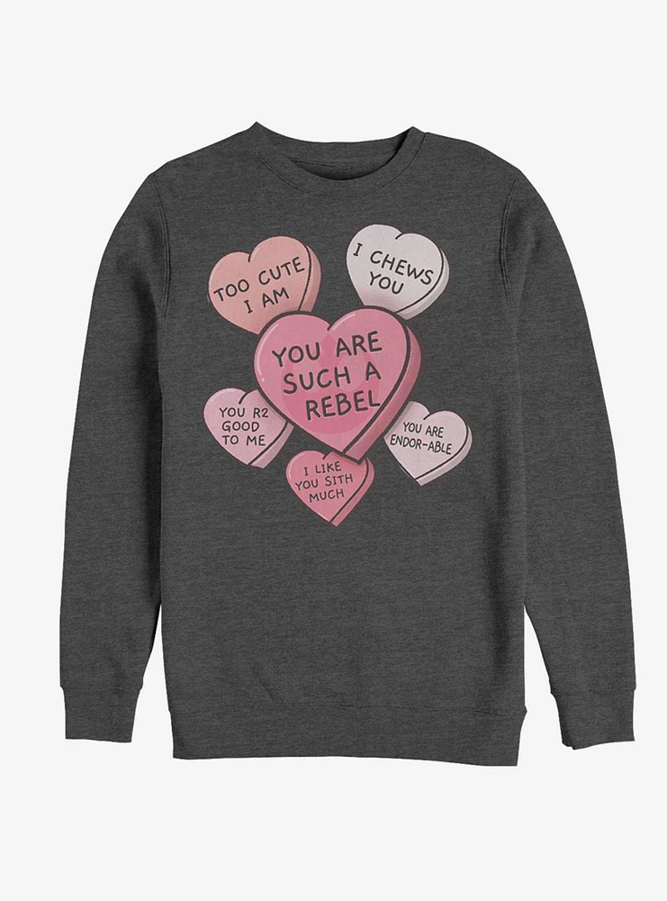 Star Wars Candy Hearts Sweatshirt