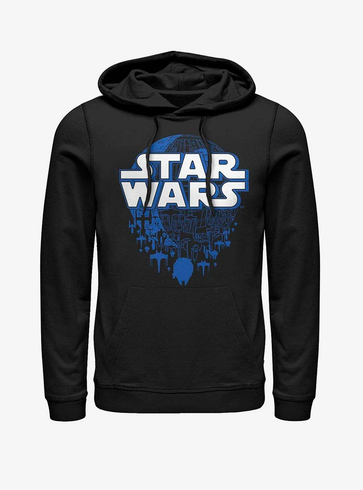 Star Wars Deathstar Ship Explode Hoodie