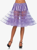 Lavender Knee Length Petticoat