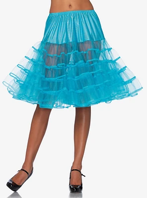 Turquoise Knee Length Petticoat