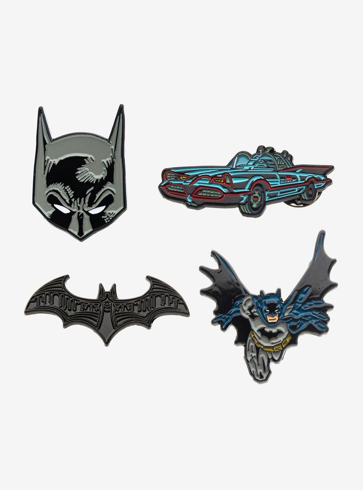 DC Comics Batman Enamel Pin Set