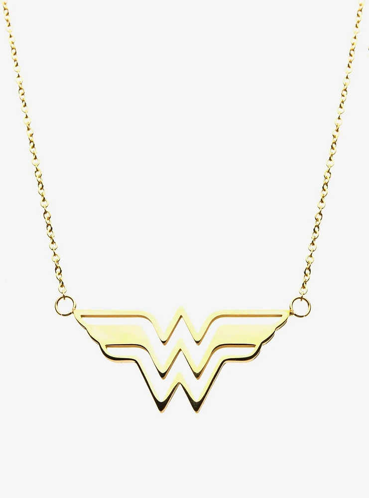 DC Comics Gold Plated Wonder Necklace