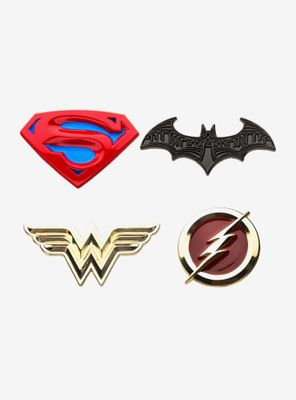 DC Comics Justice League Enamel Pin Set