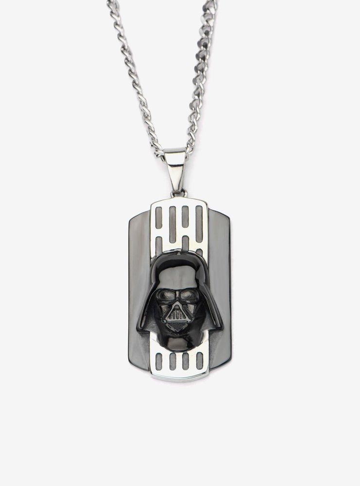 Star Wars™ Fine Jewelry Darth Vader Dark Armor 1/3ctw Treated Black Diamond Pendant  Necklace| Balance of the Force | Men's | REEDS Jewelers