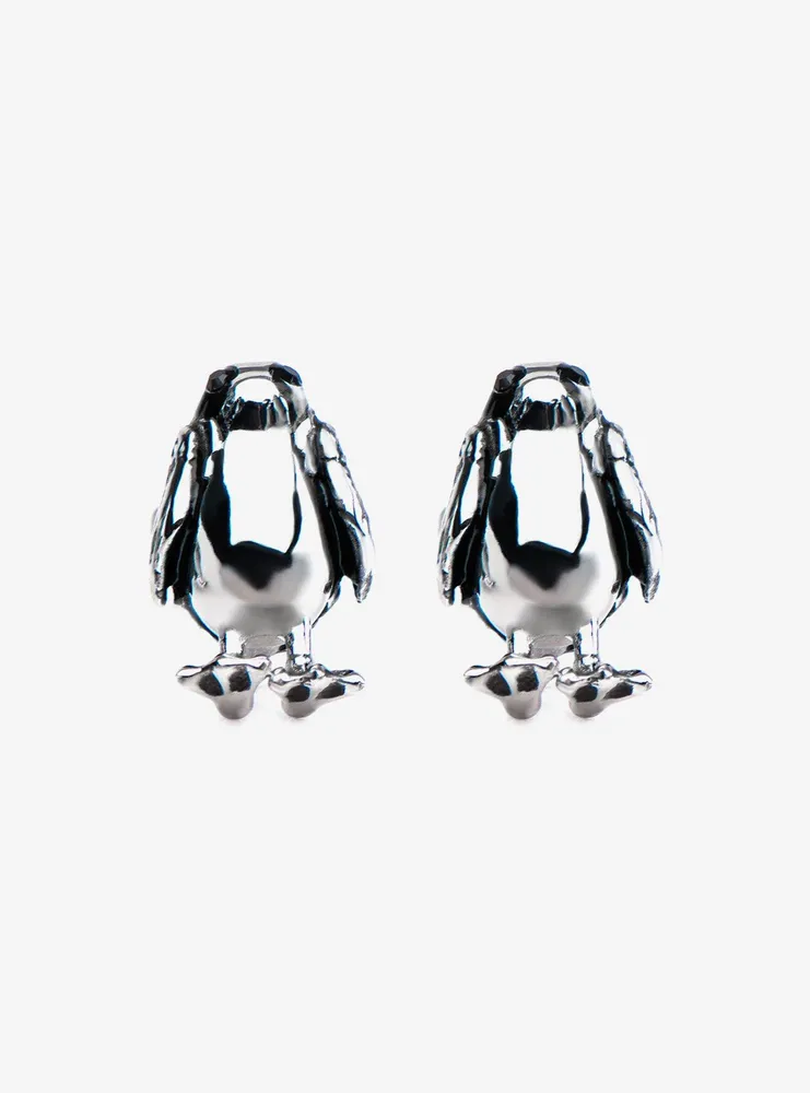 Star Wars Episode 8 Stainless Steel Porg 3D Stud Earrings