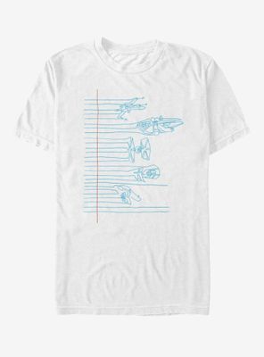 Star Wars Linework T-Shirt