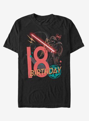 Star Wars Vader 18th Bday T-Shirt