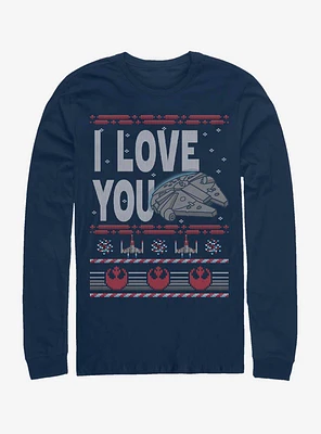 Star Wars Ugly Love Long-Sleeve T-Shirt