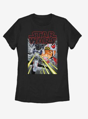 Star Wars Manga Womens T-Shirt