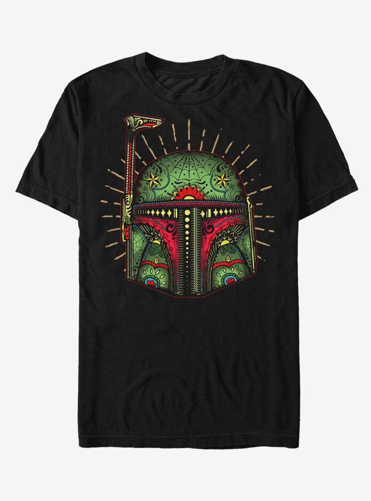 Star Wars Boba Sugar Skull T-Shirt