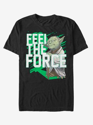 Star Wars Force Stack Yoda T-Shirt