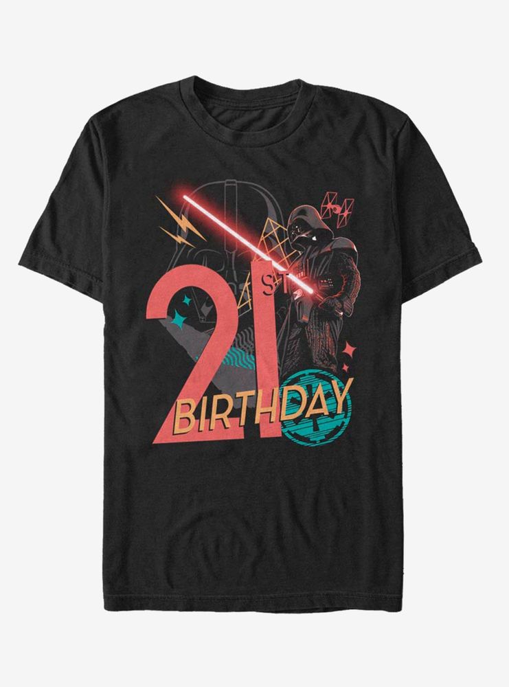 Star Wars Vader 21st Bday T-Shirt