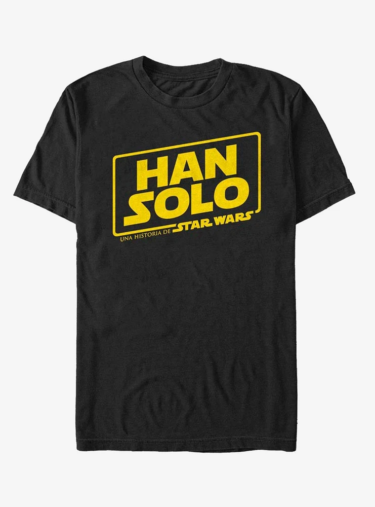 Solo: A Star Wars Story Han Spanish Logo T-Shirt